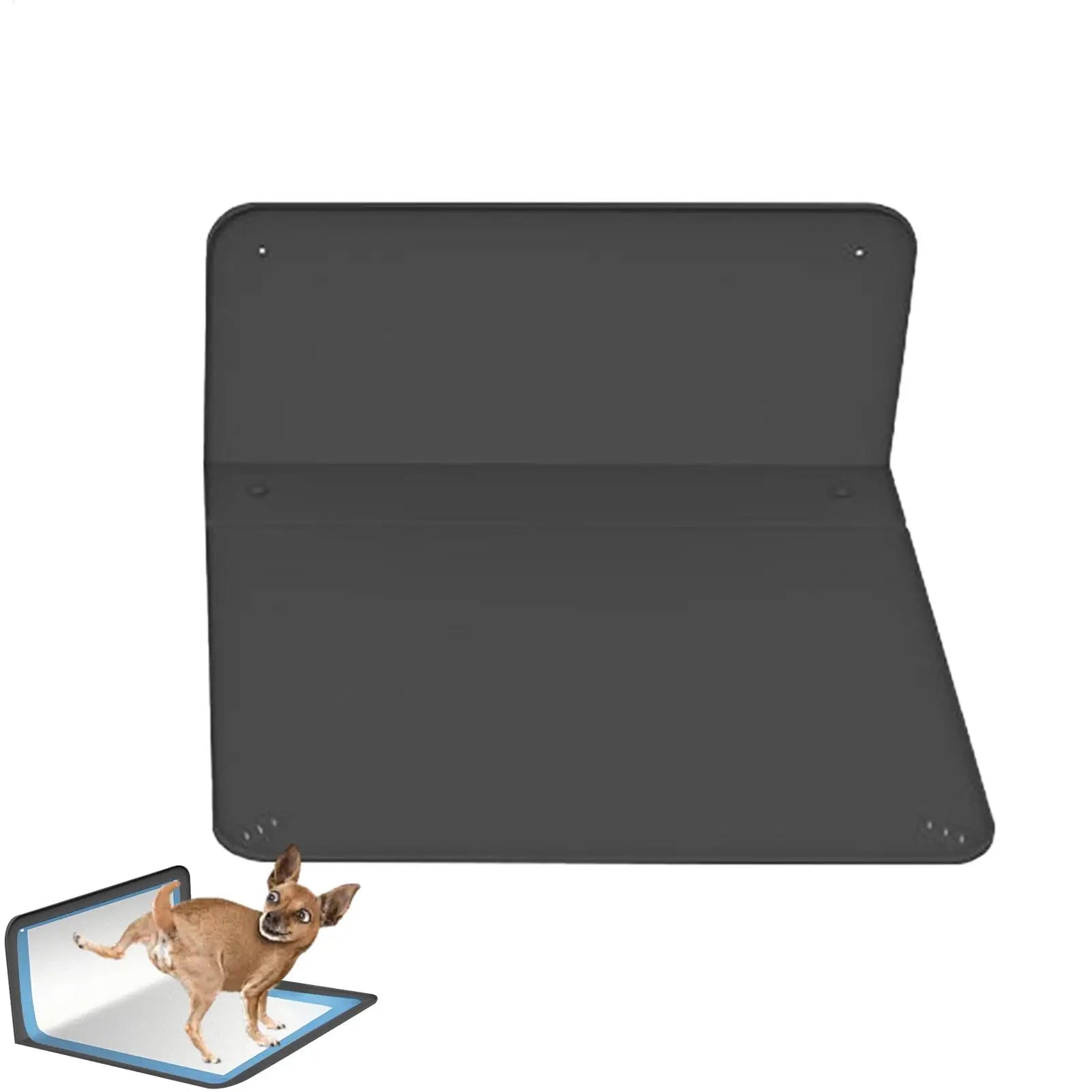 Folding Non Slip Pee Pad Silicone Dog Potty Training Pads Portable Dog Pee Pad Easy-to-clean Pet Pads For All Sizes Of Dog Cats