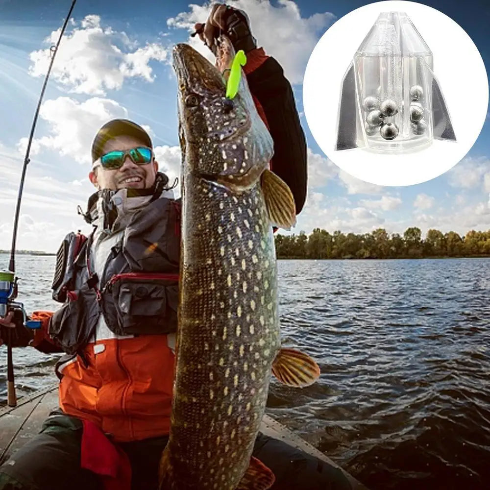 Fishing Rattle Inserts Catfish Rig Fishing Attractants Portable Rattle Sea Fishing Accessory For Catfishing Walleye Muskie Pike