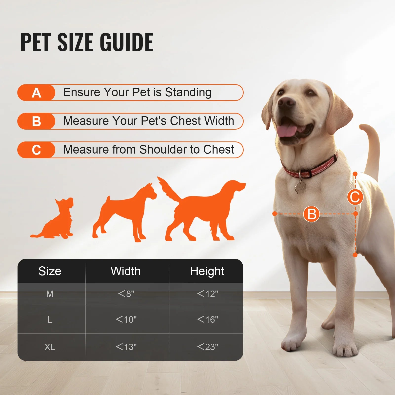 SucceBuy Sliding Glass Pet Door - Adjustable 76-81" Aluminum Frame