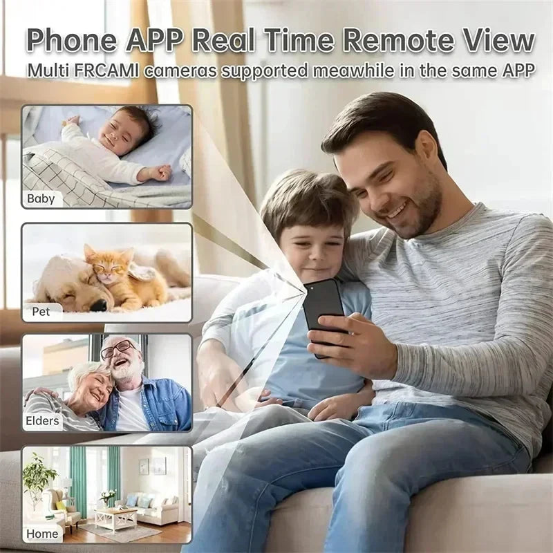 A9 WiFi Mini Security Camera – Wireless HD Baby & Pet Monitor with Motion Detection