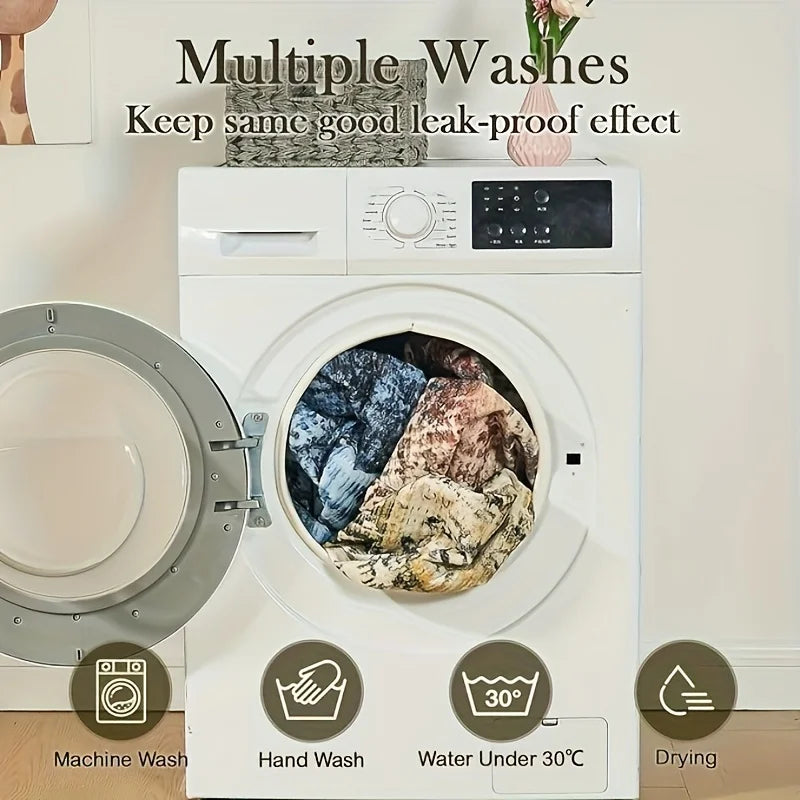 Washable Dog Pee Pads - Reusable Leak-Proof Puppy Training Pads for Floors, Crates & Sofas