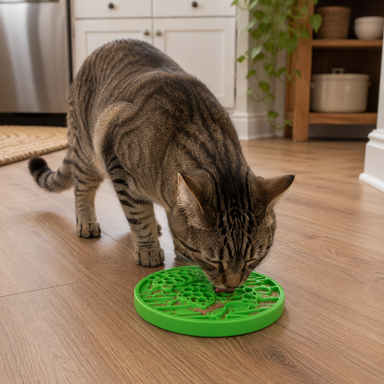 Water Nylon eCoin Durable Enrichment Snacking Coin for Dogs | USA-Made Lick Mat Alternative