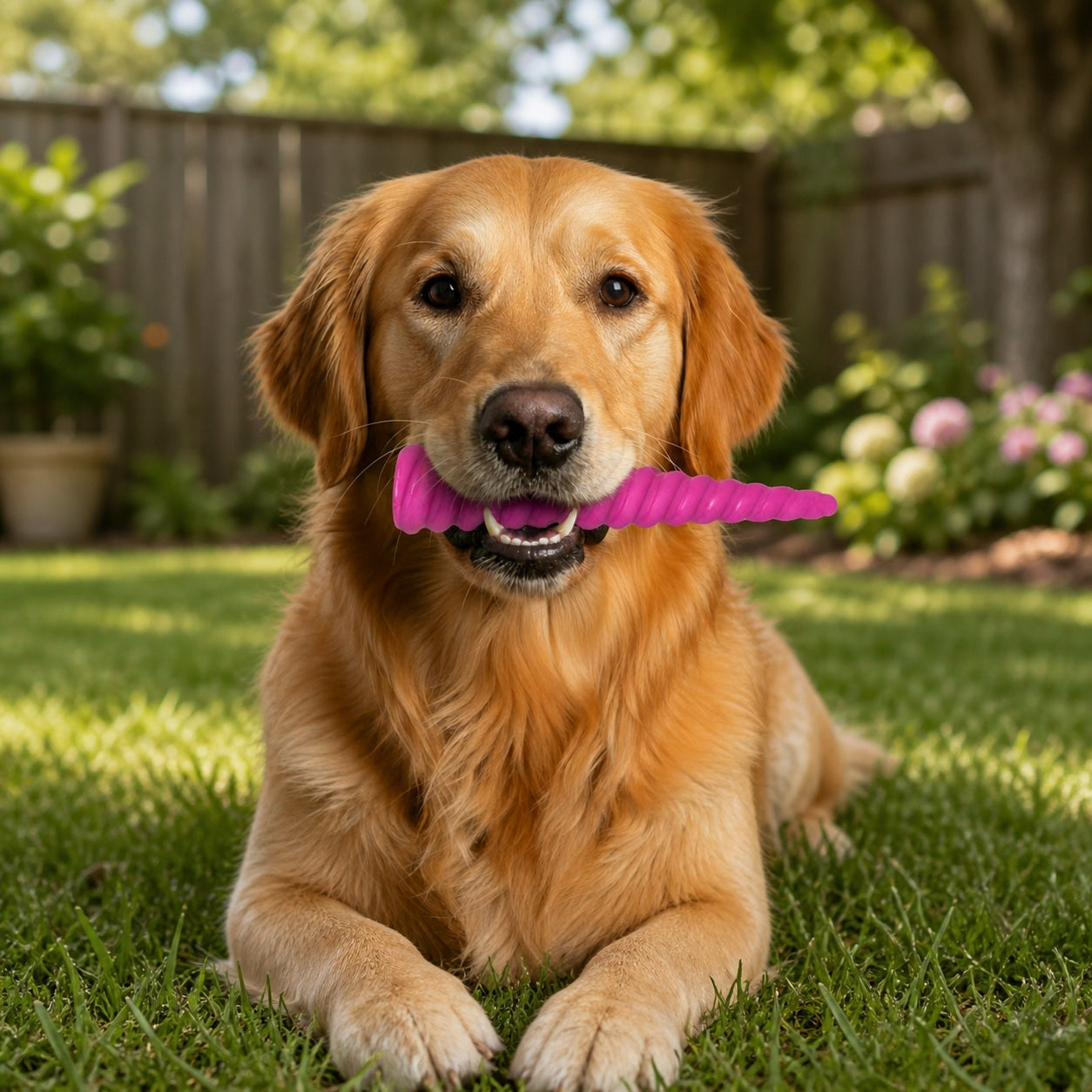 Unicorn Horn Nylon Dog Chew Toy | Durable for Aggressive Chewers | SodaPup