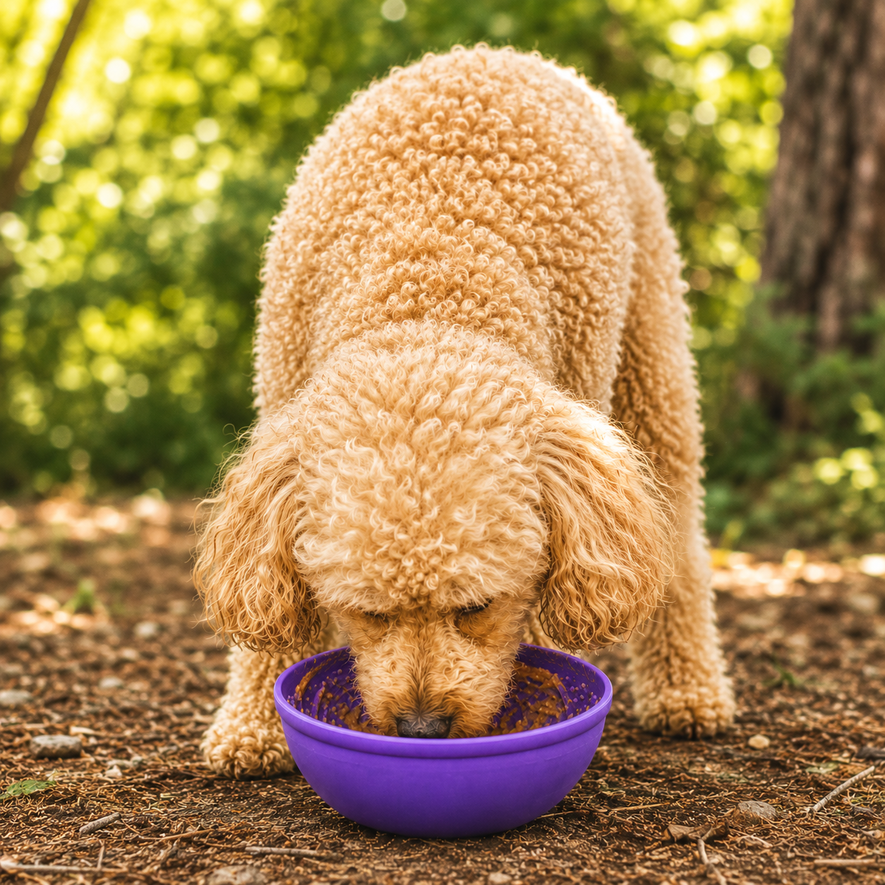 Garden of Eatin' Tipsy Bowl - Wobble Lick Mat for Dogs & Cats | USA Made