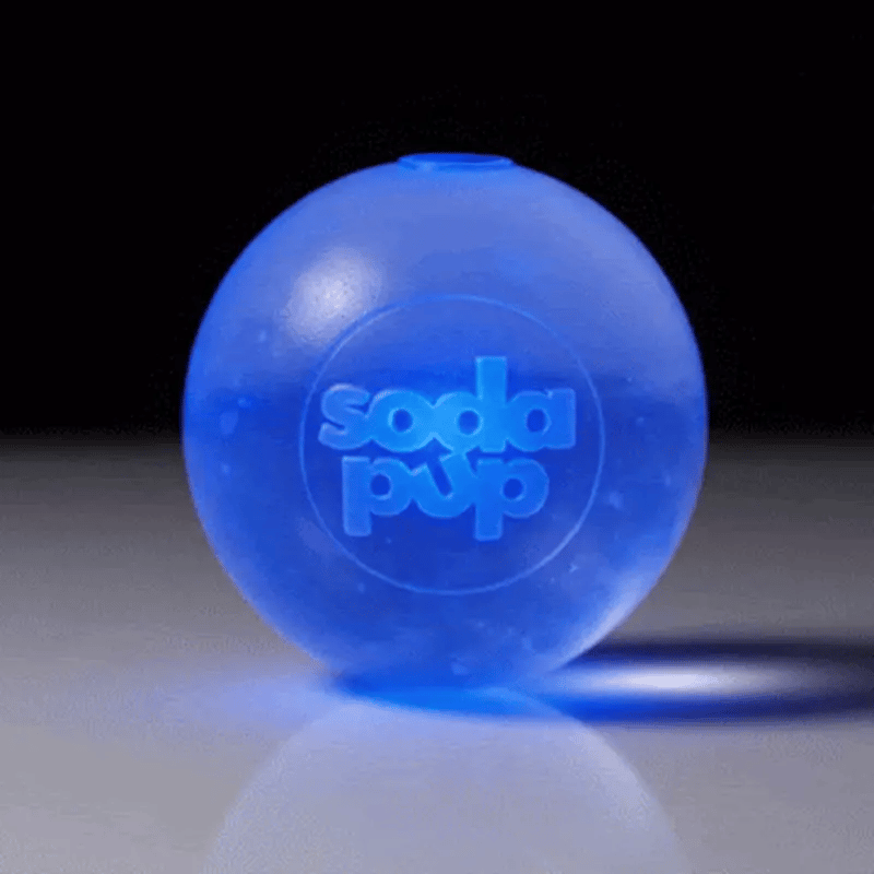 Strobe Ball Light-Up Dog Toy - Durable Floating Chew Ball | Made in USA