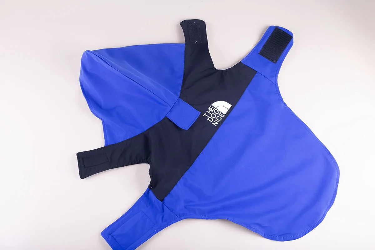 Waterproof Raincoat Jacket for Dogs Teddy Spring Autumn Handsome Pet Clothing Popular Doggy Outerwear