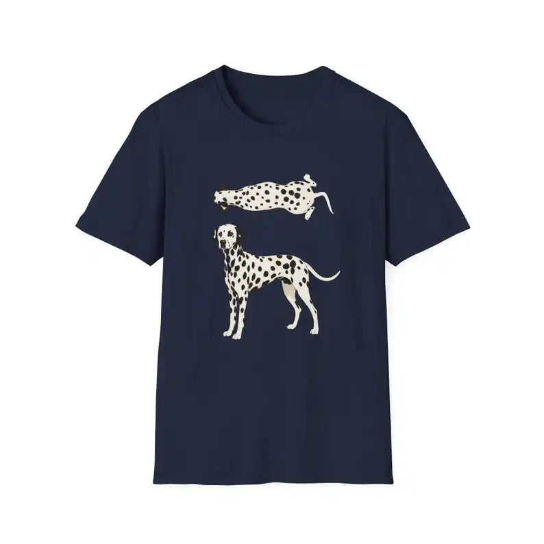 Spotted Dog T shirt personality Clothes Year round clothing Oversized Couples Unisex Y2k Short Sleeves Classic Casual soft tees