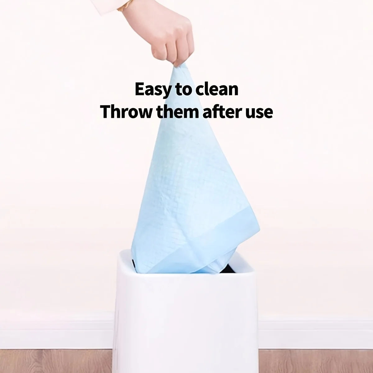 A Pet Pee Pad for Small Pets Like Rabbits, Hamsters, and Guinea Pigs, Disposable Absorbent Deodorizing Thickened Pad