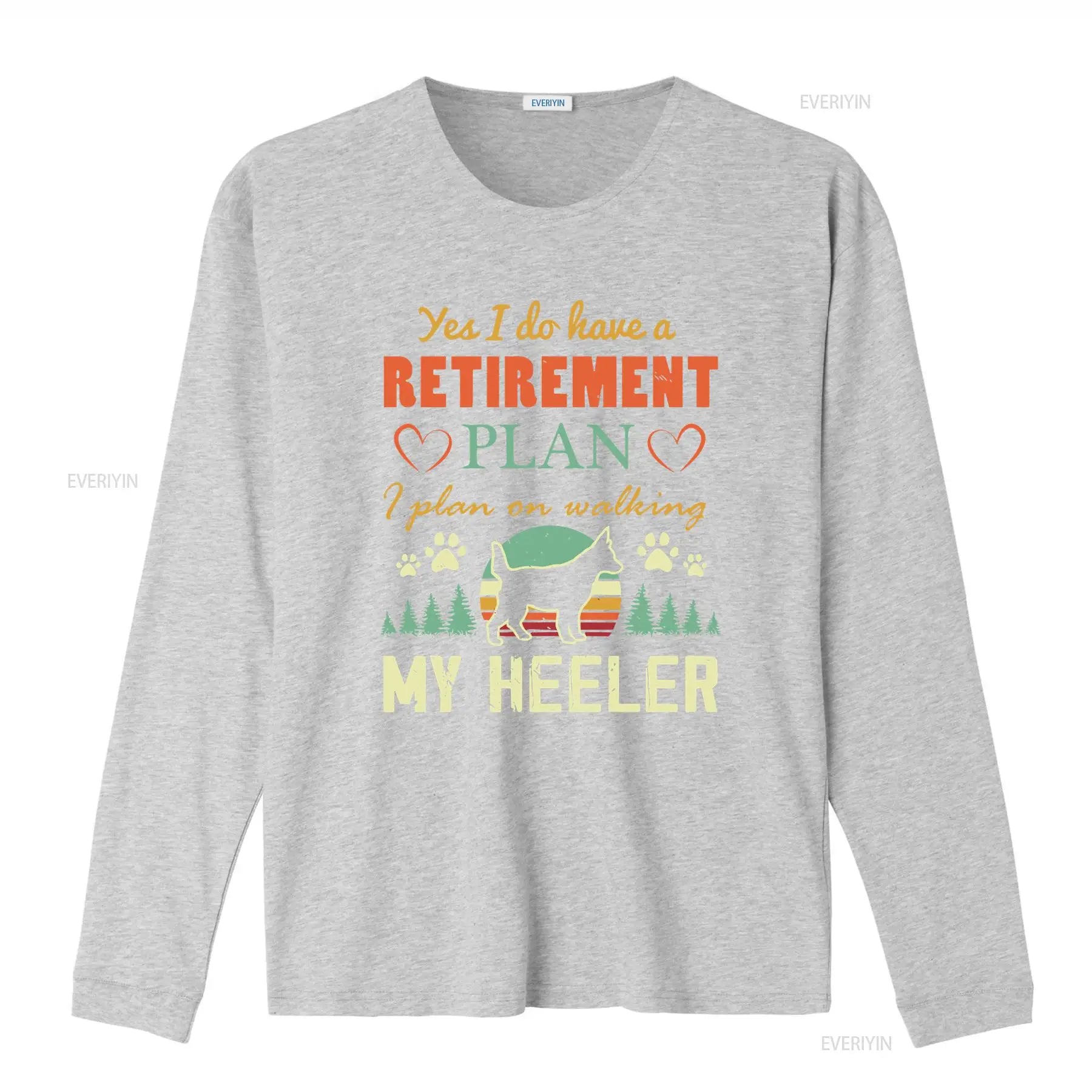 Retired T Shirt Blue Heeler Australian Cattle Dog Retiring RetiremenT Red Mom Cute  vintage Washed Comfortable Stretched homme