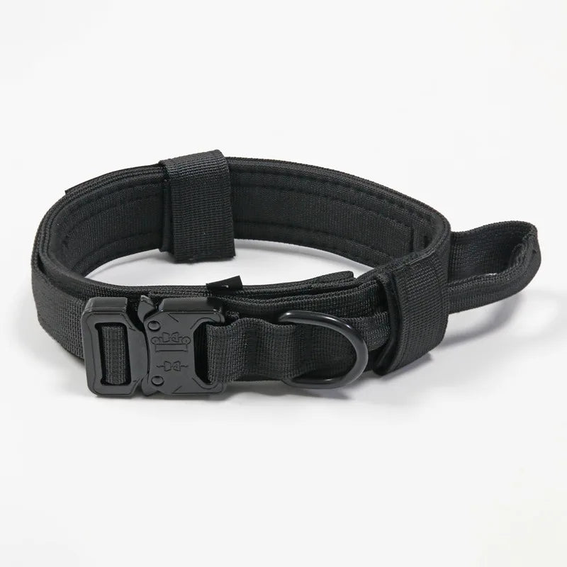 Tactical Military Dog Collar with Control Handle
