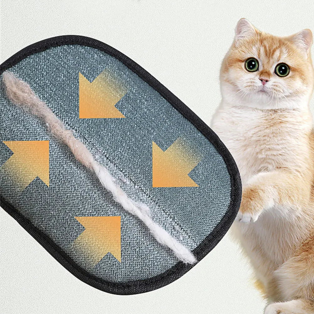 Pet Hair Remover Mitt Pet Hair Remover Gloves Deshedding Brush Glove for Cats and Dogs