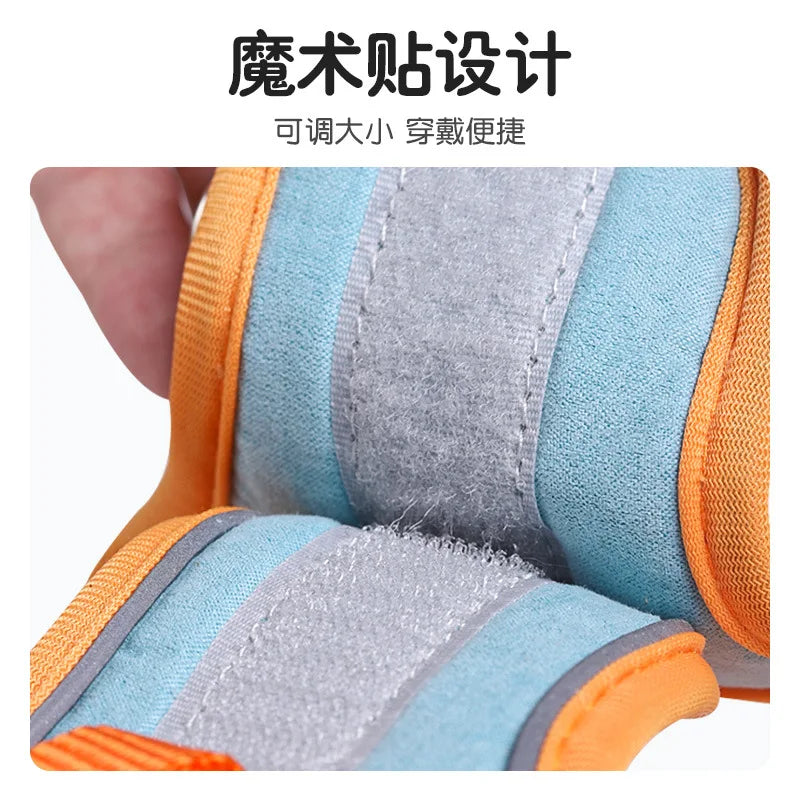 Adjustable Bunny Harness and Leash Set Double Buckle with Reflective Strips Rabbit Vest Pets Stuff Suitable for Rabbit Walks