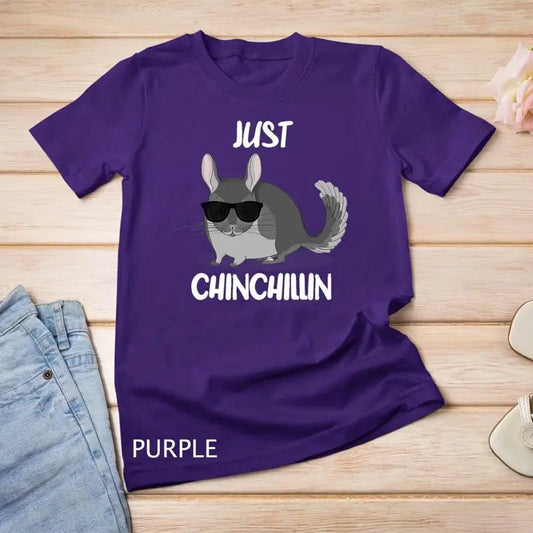 Funny Cute Chinchilla Mom Gifts for Small Pet Chinchillin Unisex T shirt