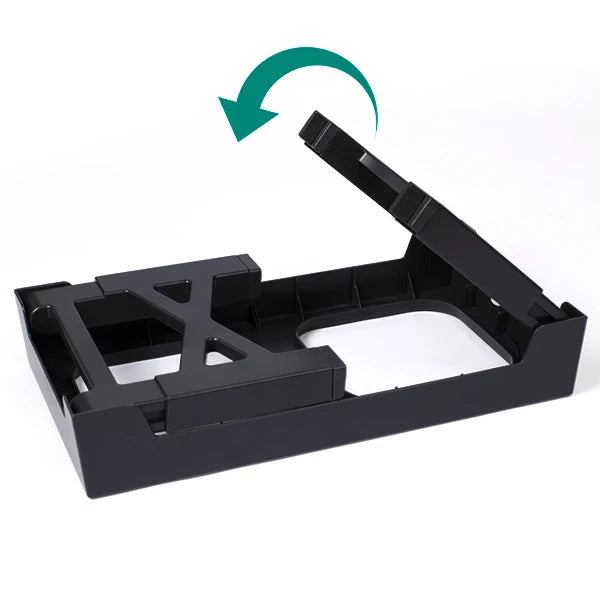 Elevated Slow Feeder Dog Bowls - 5 Heights Adjustable Stand