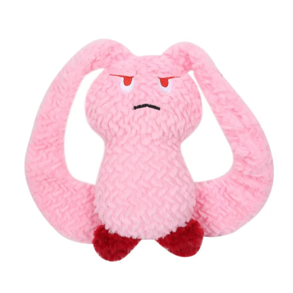 Long Eared Rabbits Pet Plush Toys Bite-Resistant Stuffed Animal Dog Chew Toys Tooth Cleaning Soft Squeaky Dog Toys
