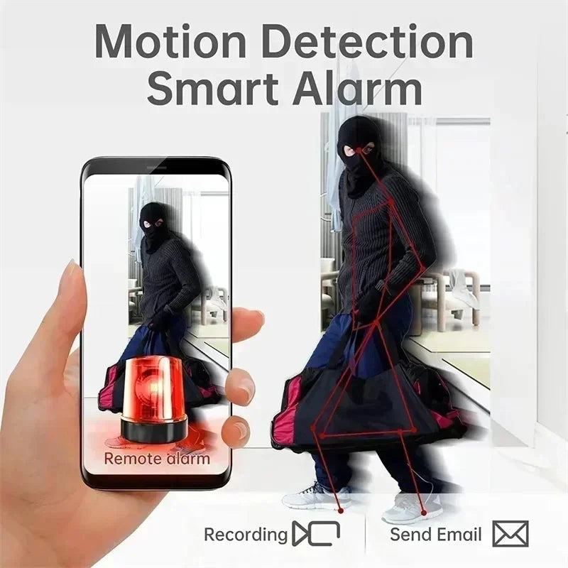 A9 WiFi Mini Security Camera – Wireless HD Baby & Pet Monitor with Motion Detection