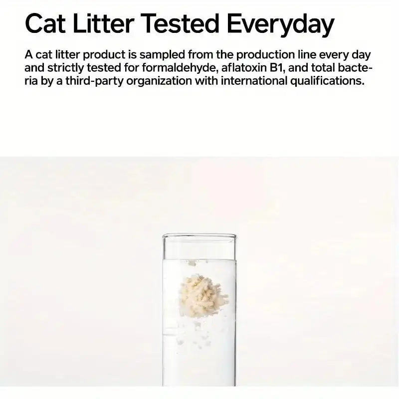 pidan Tofu Cat Litter Clumping,Flushable,Ultra Absorbent and Fast Drying, 100% Natural Ingredients Litter,Solubility in Water,Re