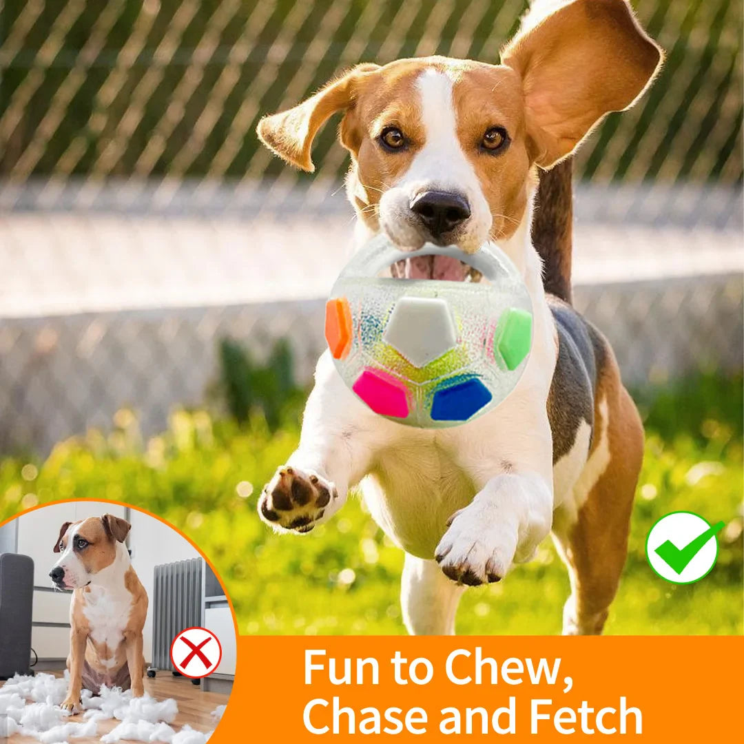 Premium Ultradurable Football Tennis Ball Shaped Dog Toys