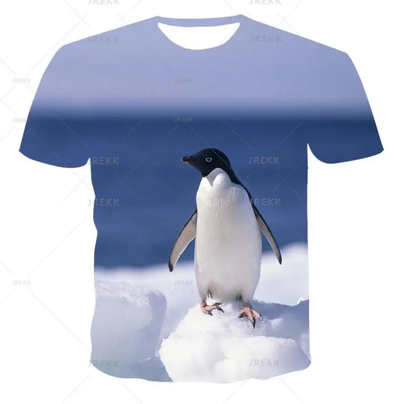 Hamster Domesticated Guinea Pig 3D Print Men's T-Shirts Women Children Tshirt Casual Short sleeve Oversized Hip Hop Tee Tops