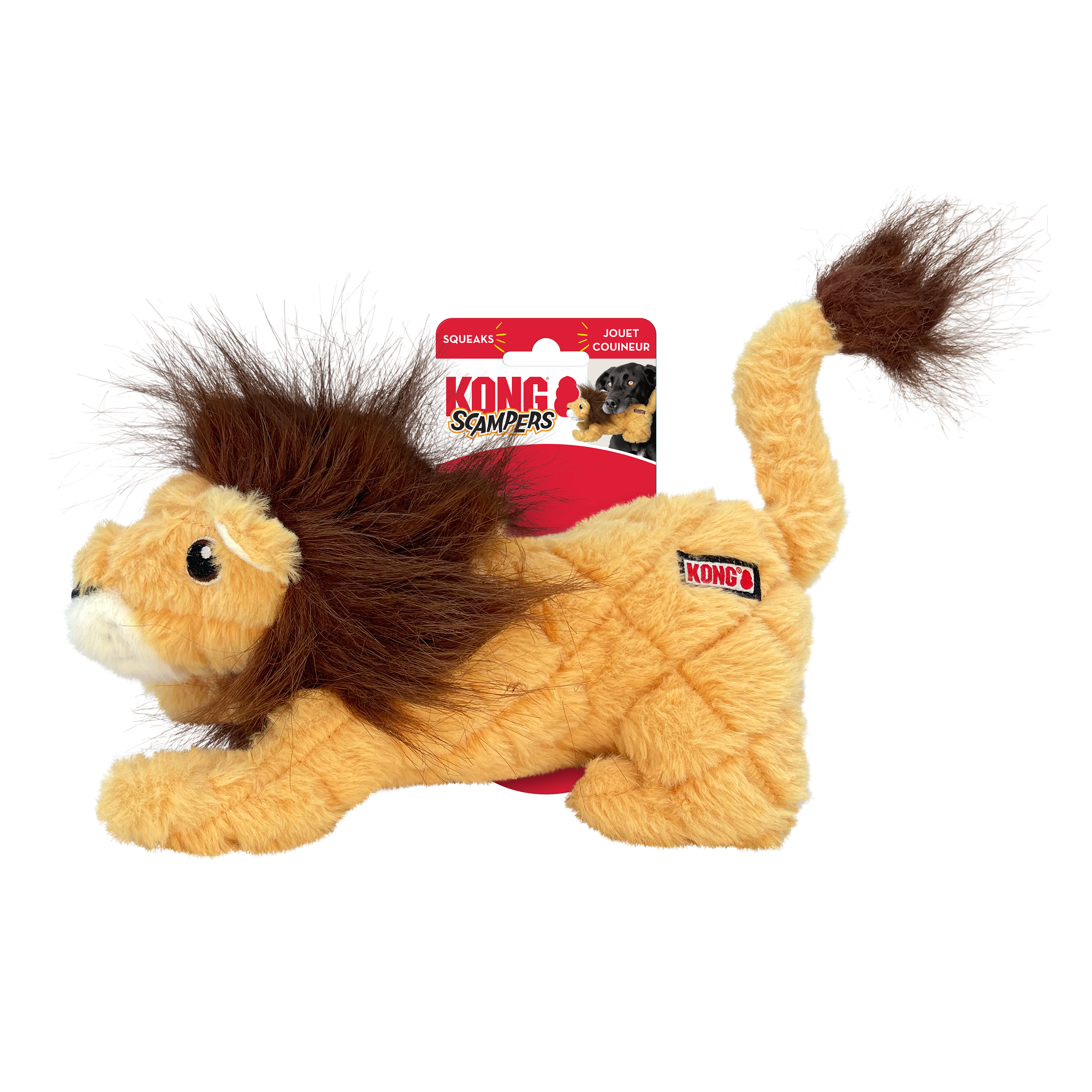 Kong Scampers Lion Medium