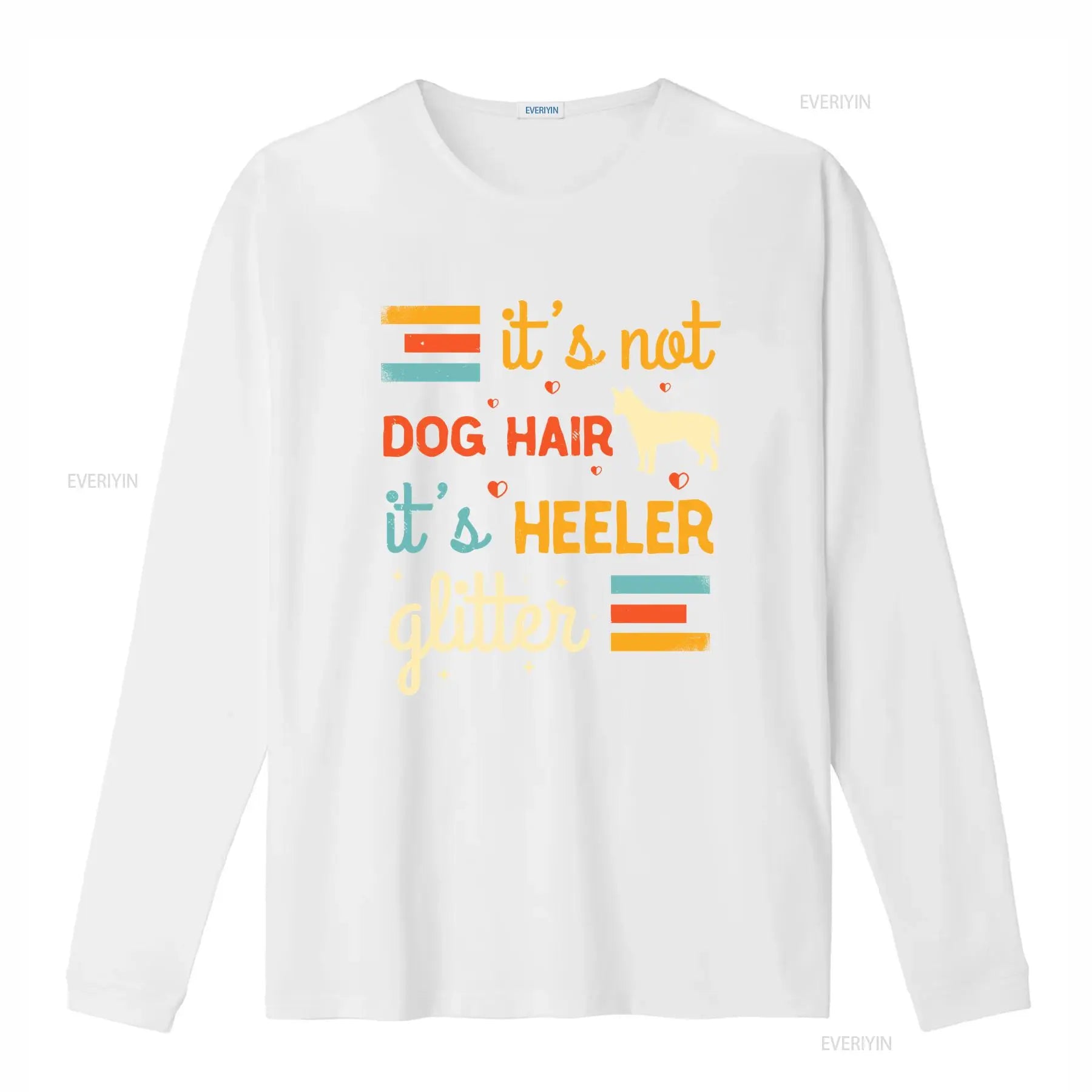 Cute Heeler Lover T Shirt Australian Cattle Dogs Pet Red Blue Mom Funny Dog Sayings vintage Washed streetwear Versatile