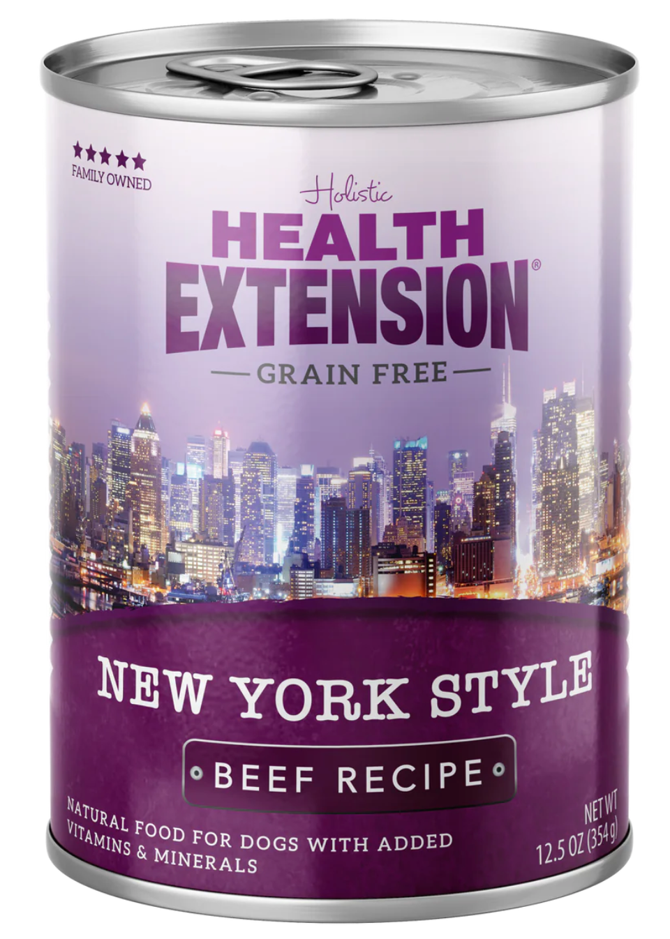 Health Extension All Life Stages Grain Free New York Style Beef Wet Dog Food (12.5oz)