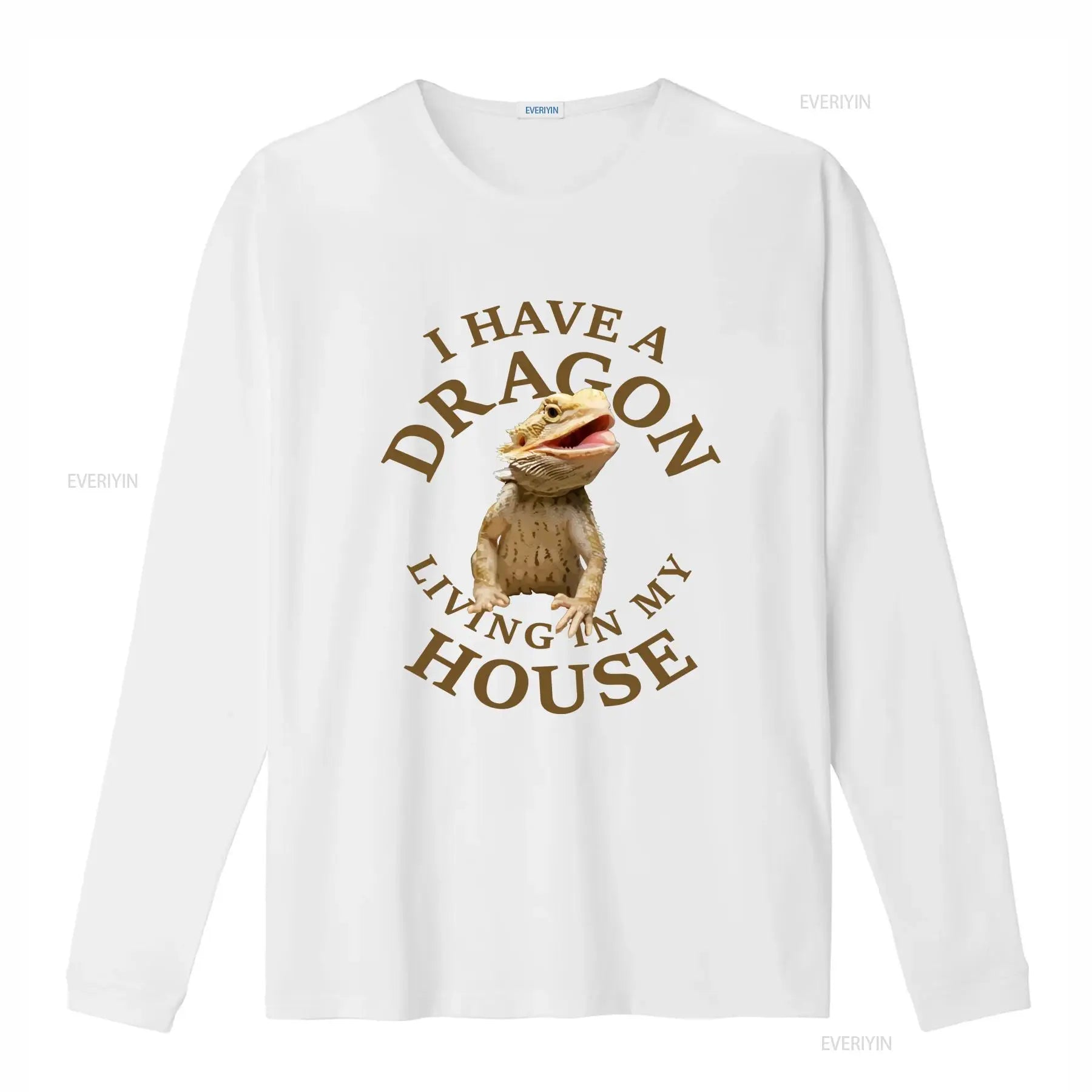 Bearded Dragon T Shirt Lizard Pet Reptile vintage Washed fashion Stretched homme Slightly Unisex streetwear Versatile