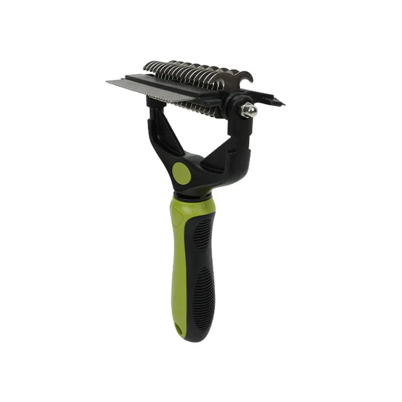 3 In 1 Pet Deshedding Brush Dog Hair Remover Pet Fur Knot Cutter