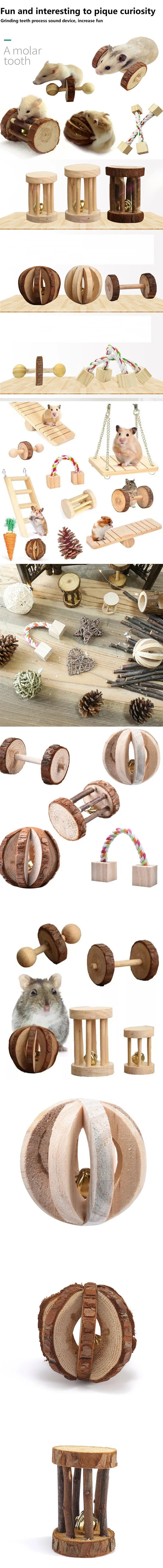 Toys for Guinea Pigs Toys for Rabbits Pets Rodent Edible Rabbit Rat Guinea Pig Hamster Toy CWJ01