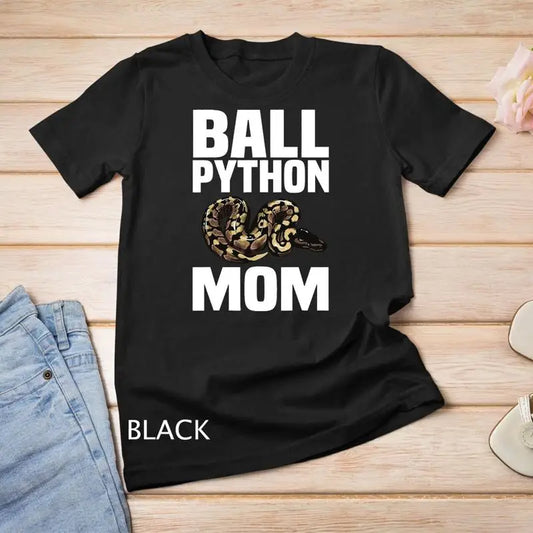 Cool Ball Python For Mom Women Herpetology Reptile Snake Mom Unisex T shirt