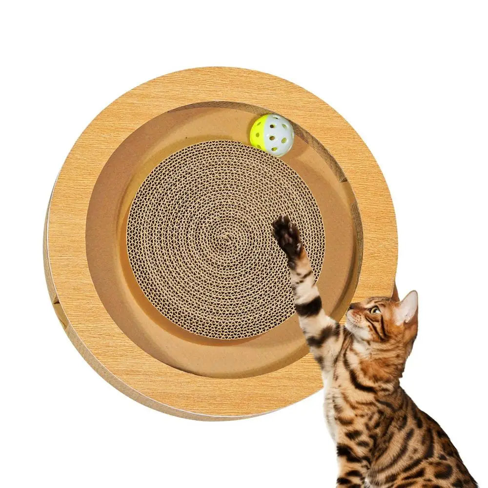 Cat Scratching Board Corrugated Game Box For Indoor Cats Cardboard Scratcher Pad In Double-Sided Design For Relieves Boredom