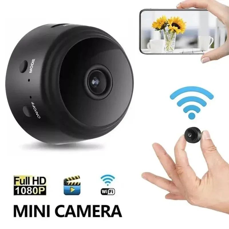 A9 WiFi Mini Security Camera – Wireless HD Baby & Pet Monitor with Motion Detection