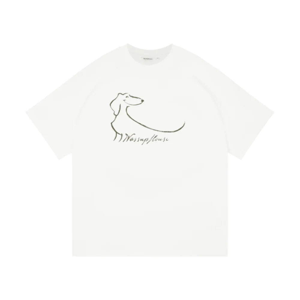 Funny Dachshund T shirt 100 Cotton Oversized Tee Men Women Couple Matching Summer Streetwear Casual Unisex Round Neck Top