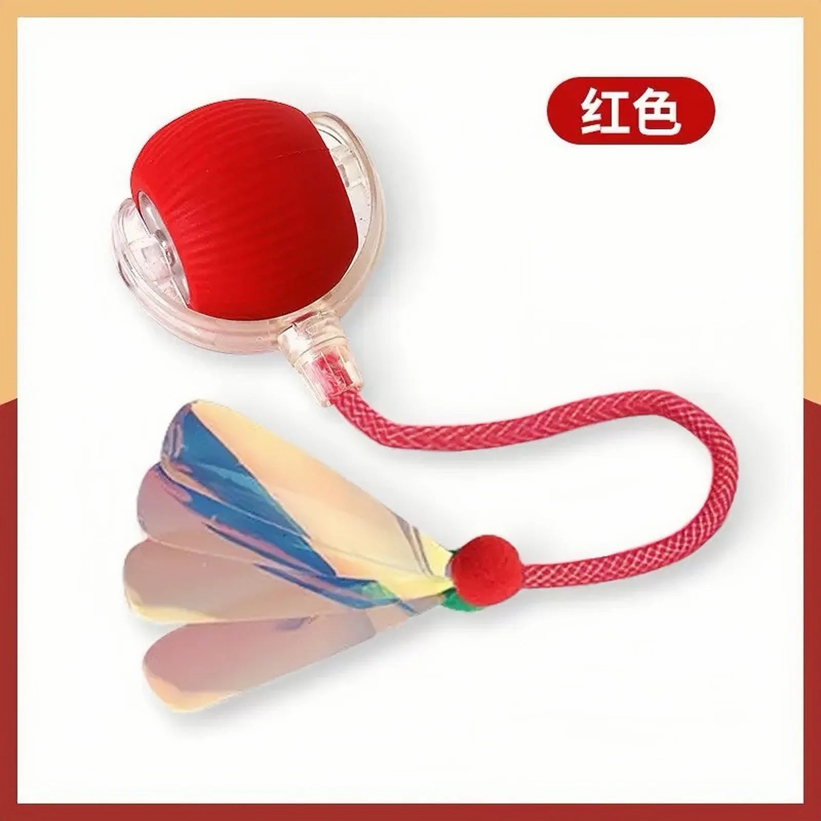 Interactive Cat Toy Ball – Super Drive Rolling Toy