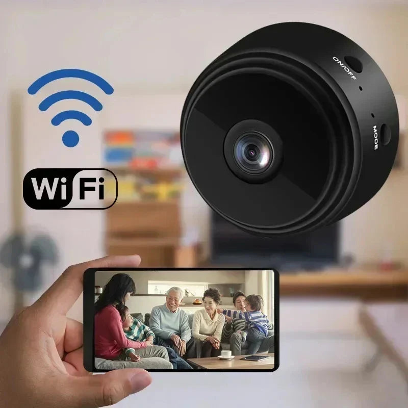 A9 WiFi Mini Security Camera – Wireless HD Baby & Pet Monitor with Motion Detection
