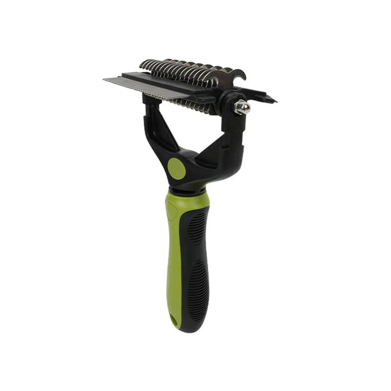 3 In 1 Pet Deshedding Brush Dog Hair Remover Pet Fur Knot Cutter