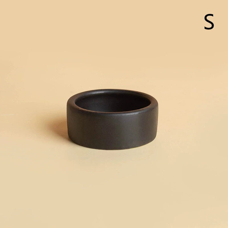 Reptile Food Ceramic Bowl Anti-Escape Ceramic Feeder Dish Reptile Water Bowl For Hermit Crab Gecko Chameleon Corn Snake