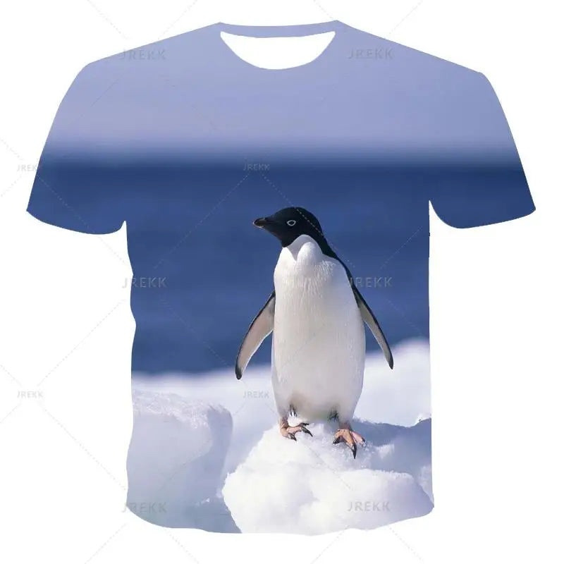 Hamster Domesticated Guinea Pig 3D Print Men's T-Shirts Women Children Tshirt Casual Short sleeve Oversized Hip Hop Tee Tops