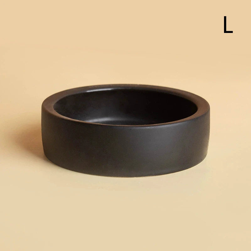 Reptile Food Ceramic Bowl Anti-Escape Ceramic Feeder Dish Reptile Water Bowl For Hermit Crab Gecko Chameleon Corn Snake
