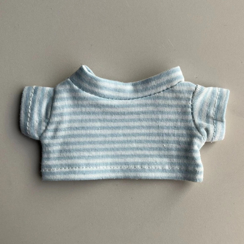 Guinea Pig Clothes Striped Small Pets T-shirt Soft Breathable Elastic Shirt for 5.9-inch Hamster Chinchilla Anti-shedding Outfit