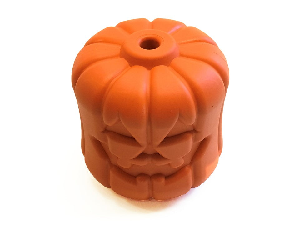 Jack O' Lantern Dog Toy - Durable Halloween Chew Toy for Large Dogs | USA Made