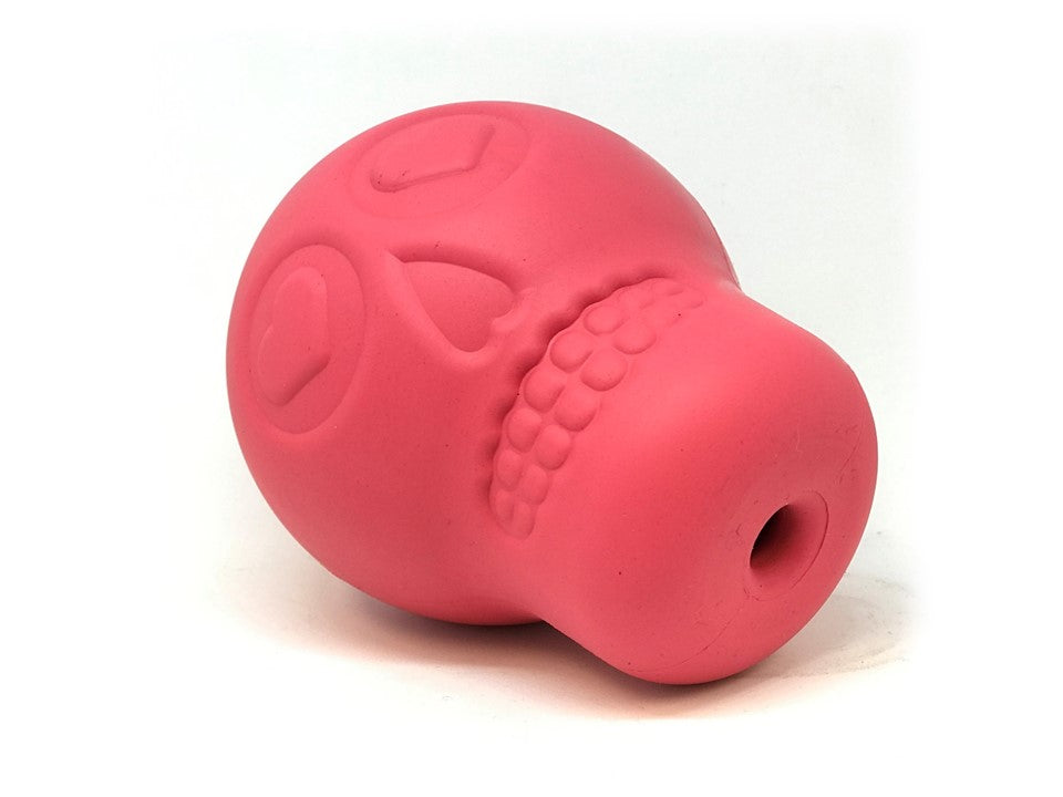 Sugar Skull Dog Chew Toy & Treat Dispenser - USA Made | SodaPup