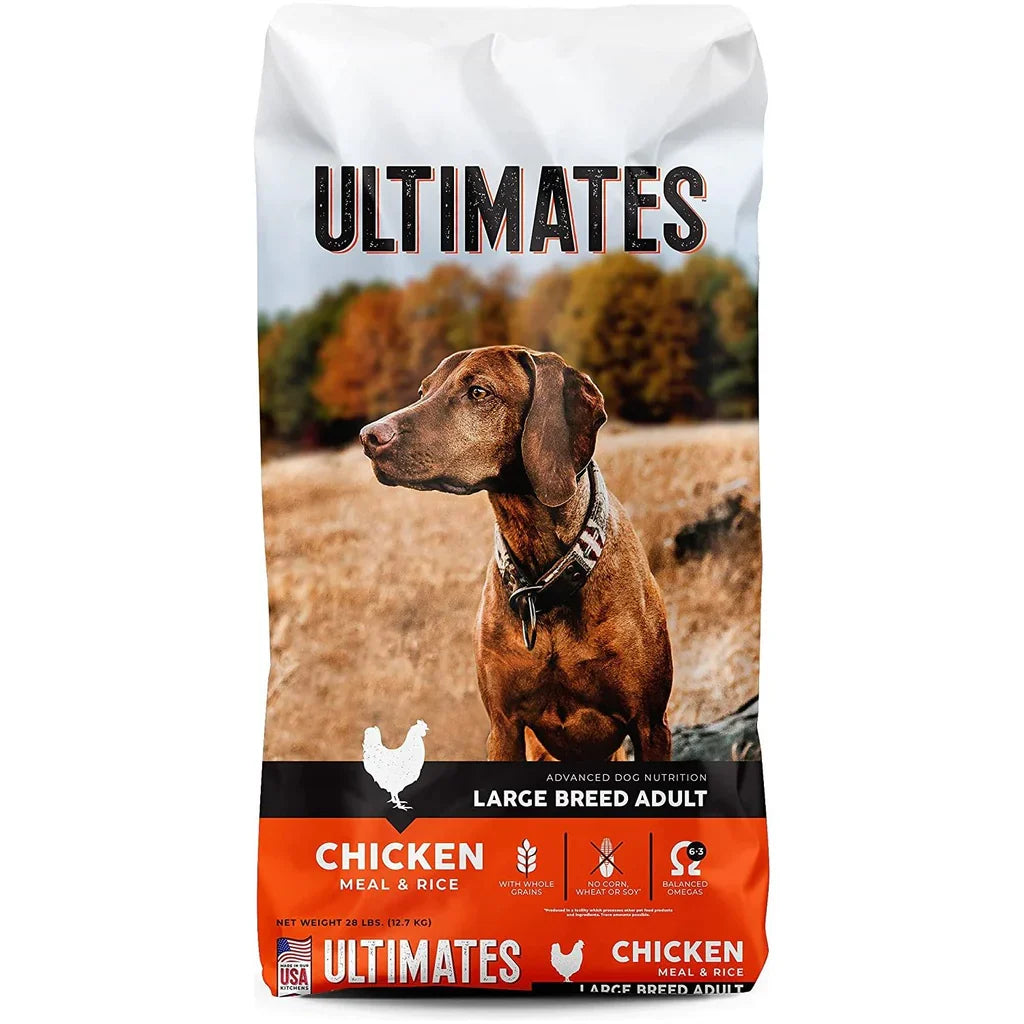 Ultimates Dog Large Breed Chicken Meal & Rice (28lb)