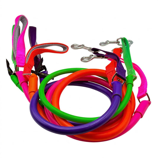 WACKYwalk'r WUNDERleash No-Pull Dog Leash - 4-7 ft Shock Absorbing
