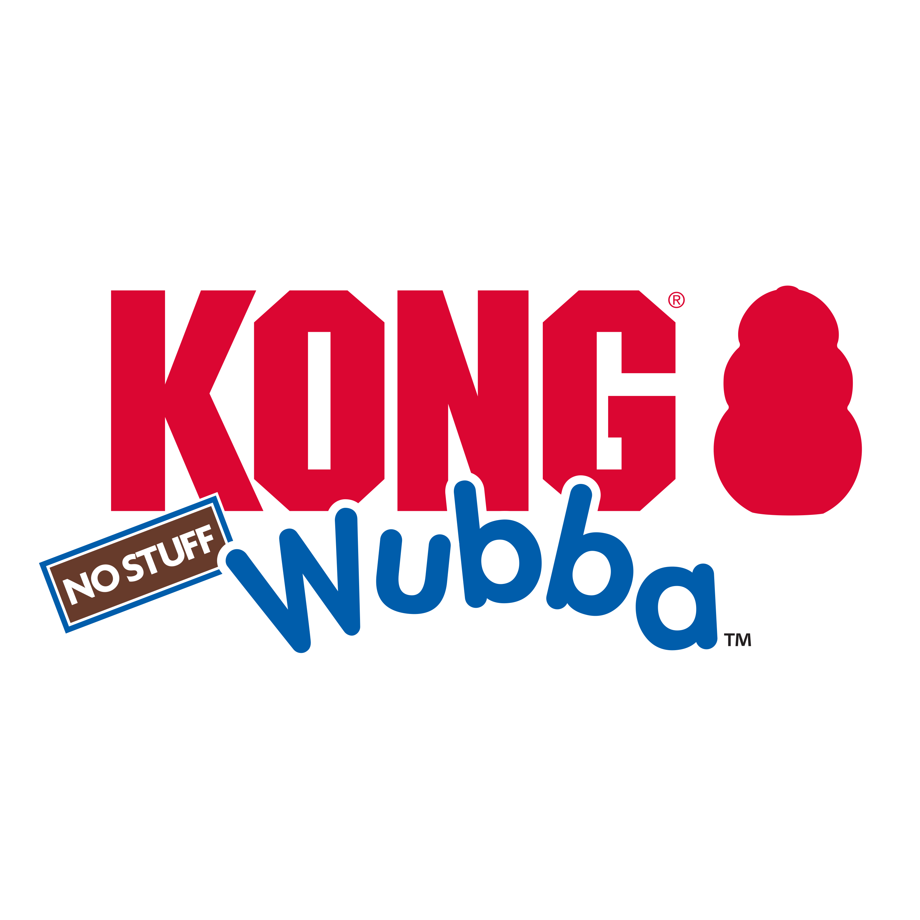 Kong Wubba No Stuff Cheetah Large
