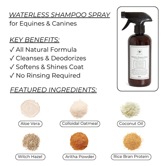 The Hoof & Paw Co. Waterless Shampoo Spray - Vanilla Coconut