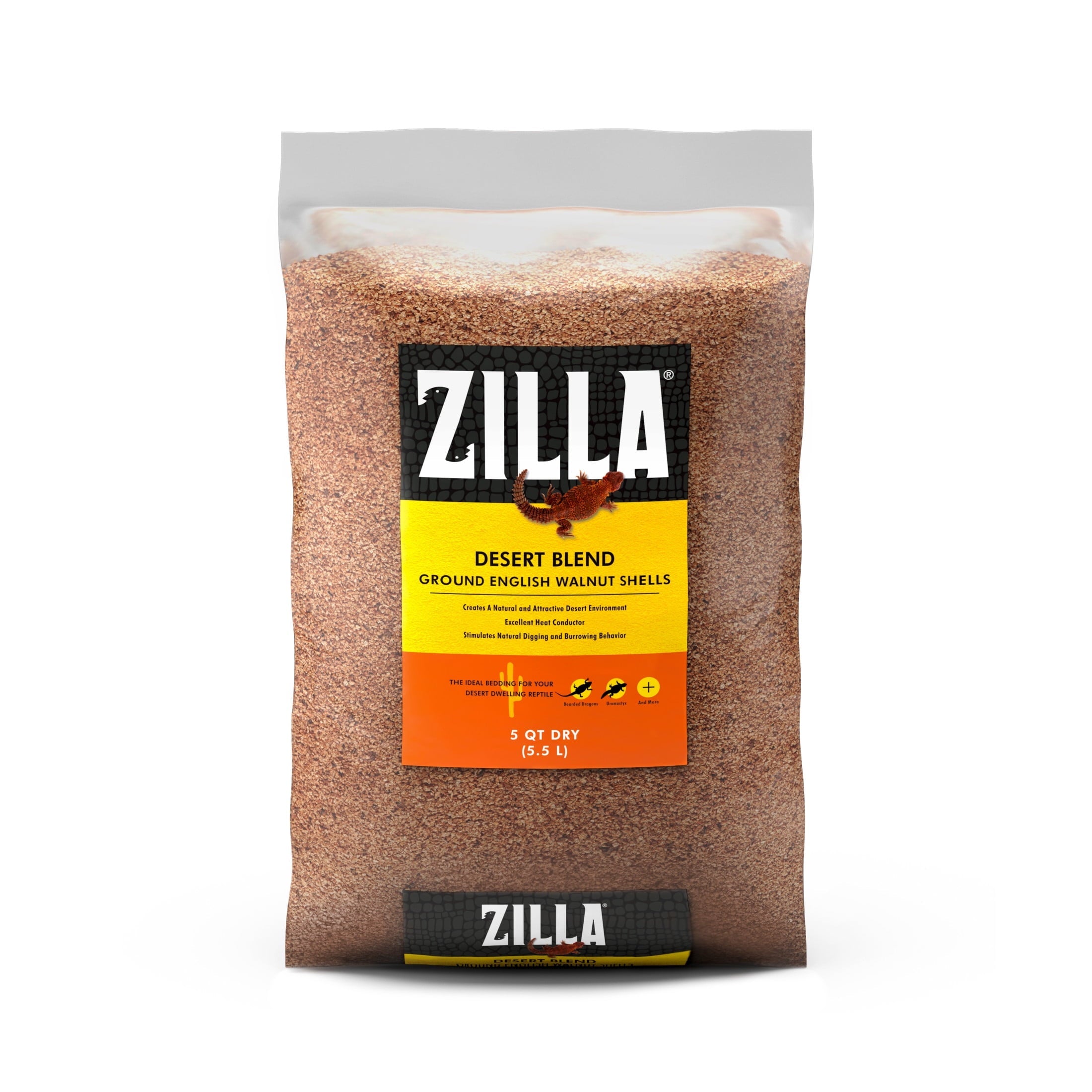 Desert Blend Ground English Walnut Shells Substrate 5 Quarts