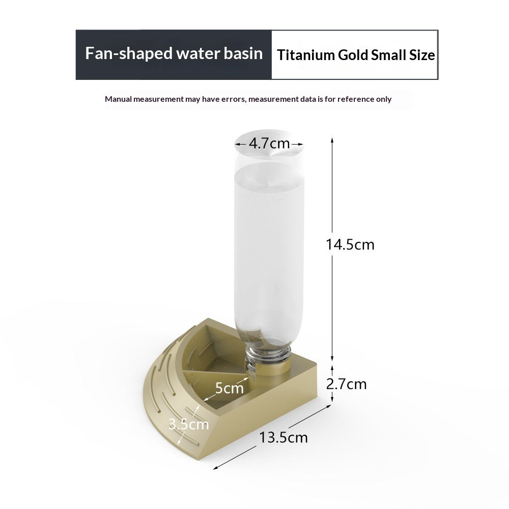 Multi-functional Plastic Reptile Food and Water Bowl