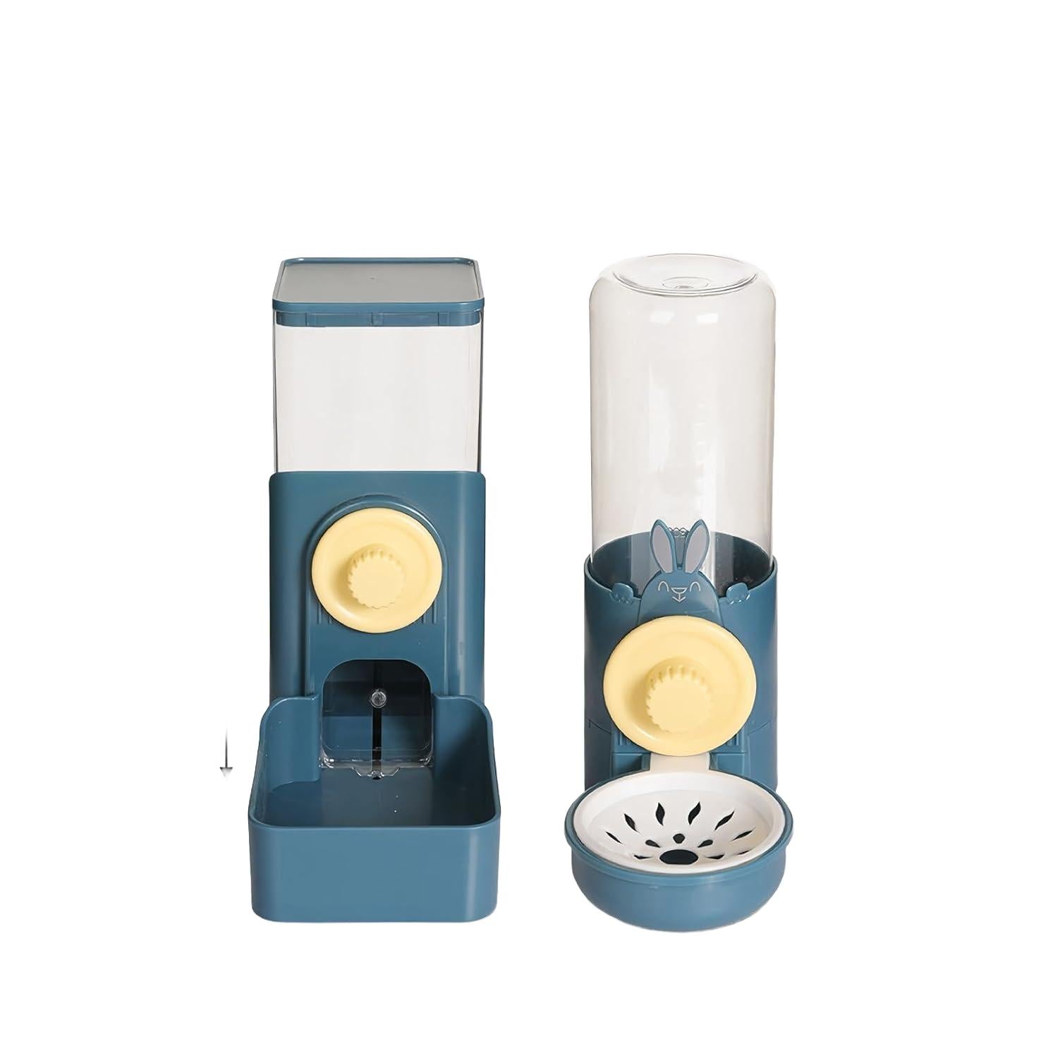 Hanging Automatic Pet Food and Water Dispenser for Cages