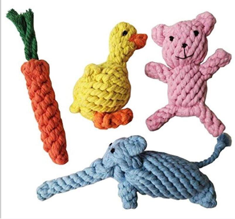 Assorted Eco Dog Toy ( 4 Asstorted toys)